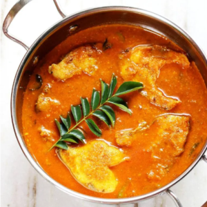 Salmon Madras Curry
