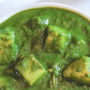Paneer Saggwala (Palak Paneer)